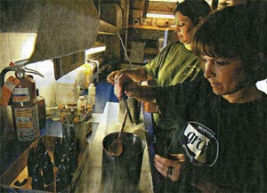 Pouring Candles